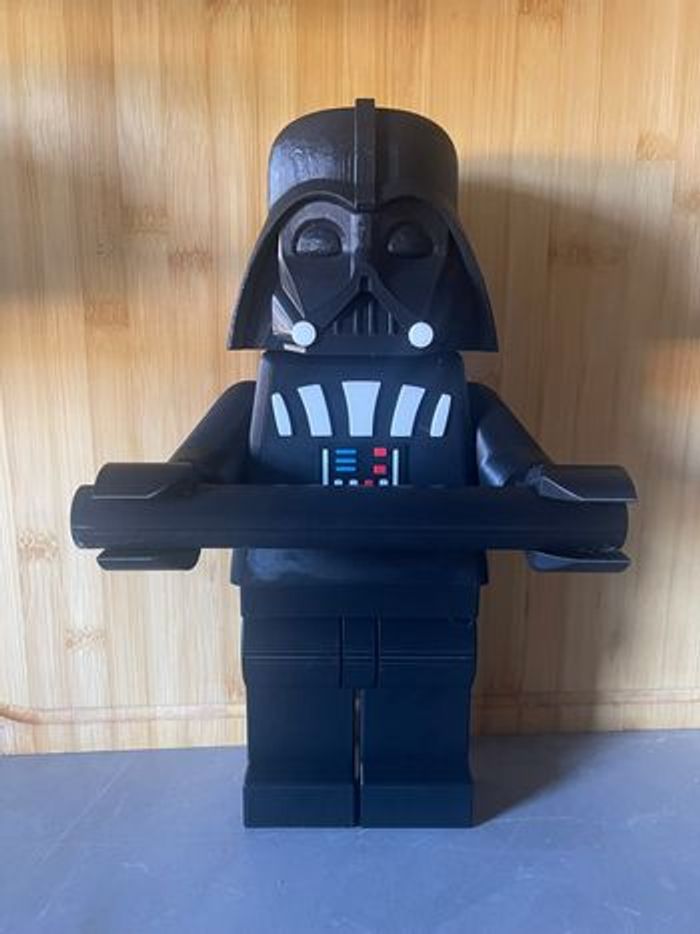 Porte-Papier Toilette Style Lego Dark Vador– Déco Fun & Originale Salle de Bain