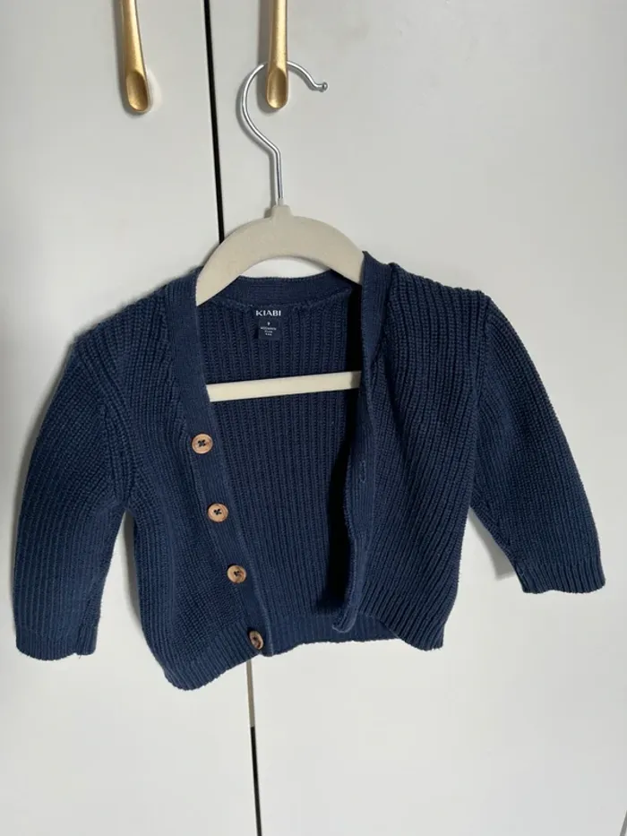 Petit gilet bleu