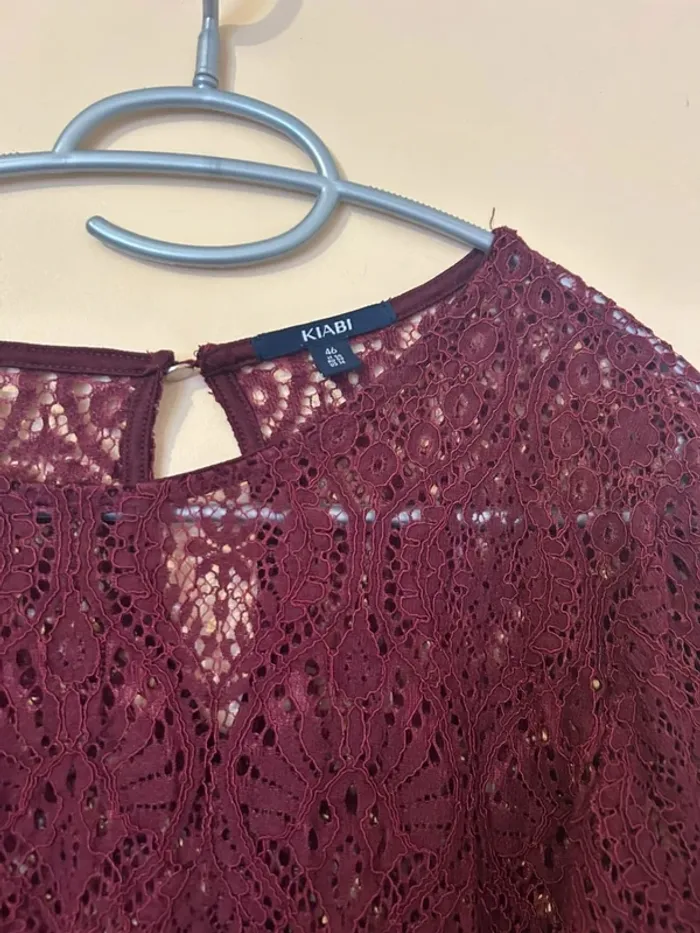Blouse à dentelle - photo numéro 2