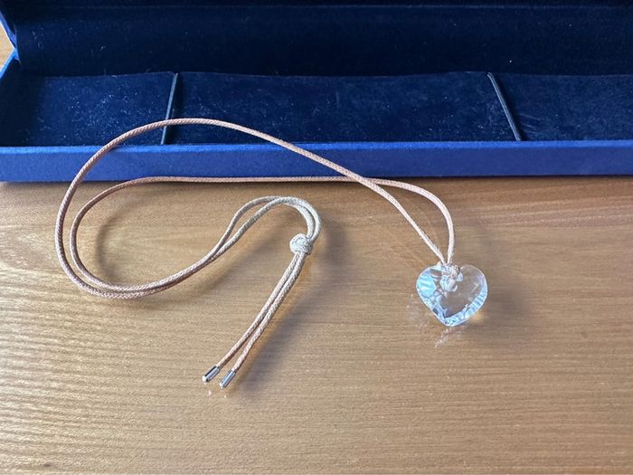 Collier cœur cristal - photo numéro 2