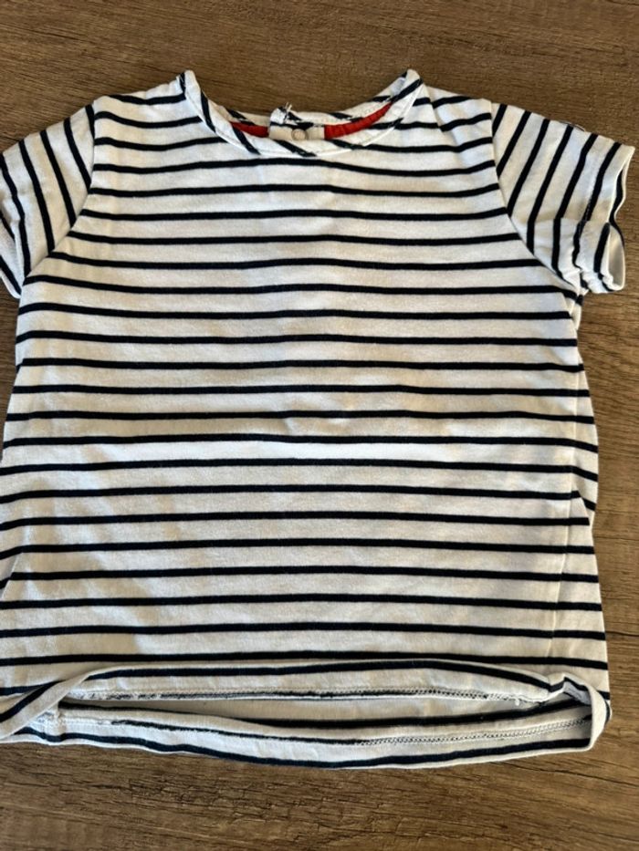 Barboteuse et t-shirt terre de marins 18 mois - photo numéro 5