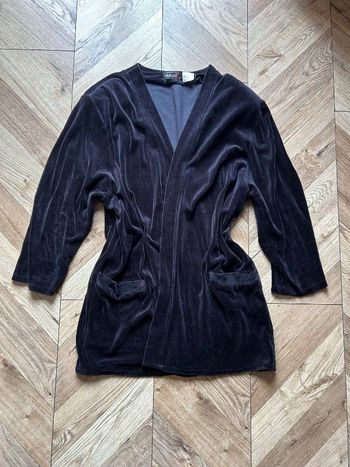 Cardigan velours
