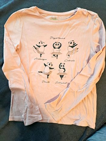 T shirt manches longues danseuse