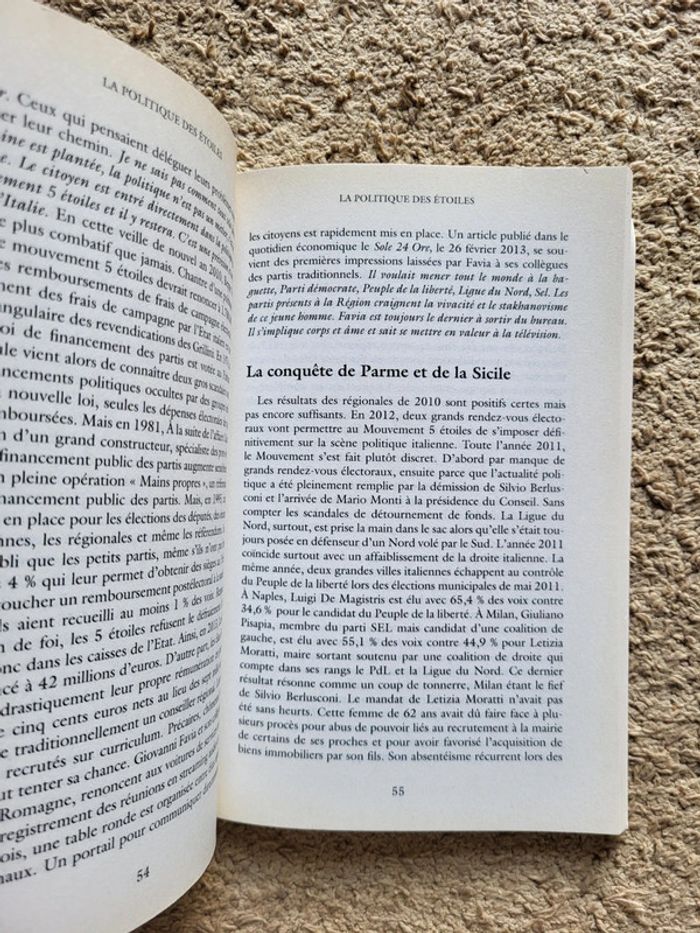 Livre Mouvement 5 Étoiles, pour une autre politique en Italie de Flora Zanichelli - photo numéro 7
