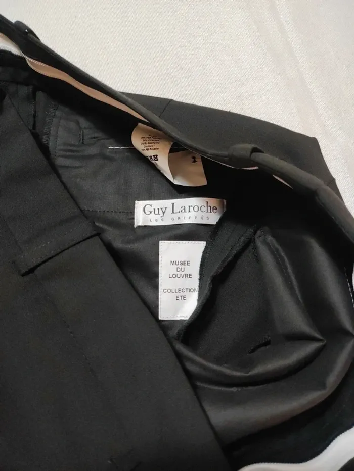 Pantalon Guy Laroche noir taille 44 - photo numéro 2