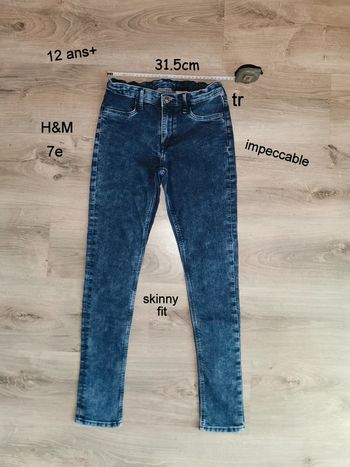 Jean skinny fit h&m 12 ans