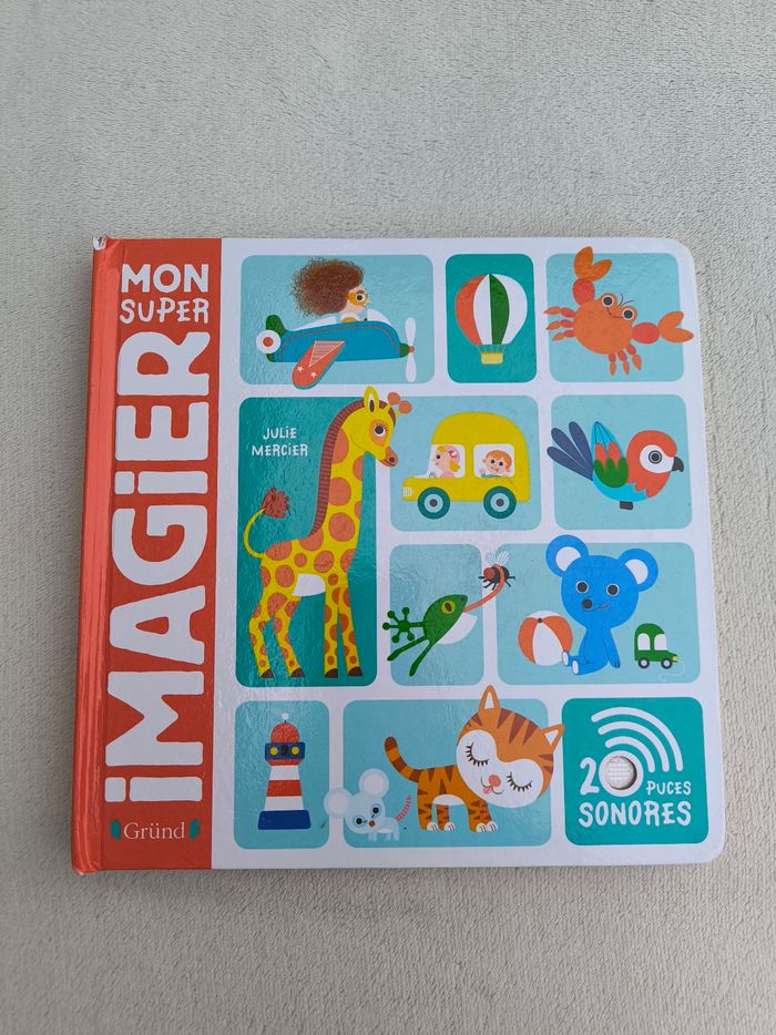 Livre sonore Mon super imagier Gründ - photo numéro 2