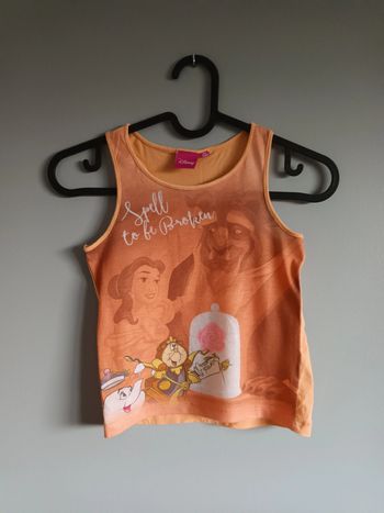 Débardeur La Belle et la Bête 5 ans