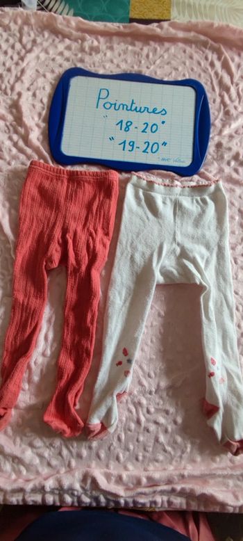 Lot collants P18-20
