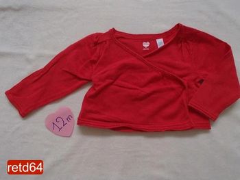 veste courte 12 mois