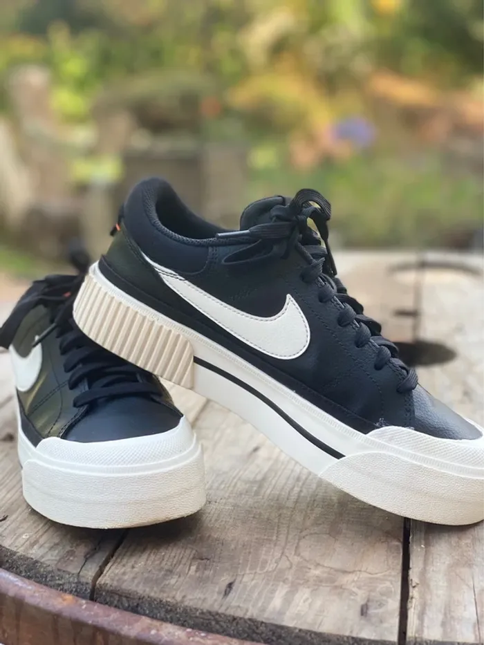 Chaussures NIKE court Legacy lift - photo numéro 4