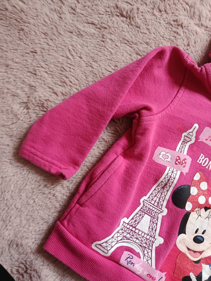 Pull a capuche - taille 24 mois - photo numéro 2