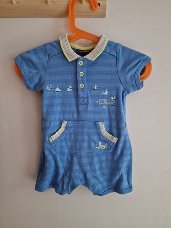 Combinaison bébé garçon 6 mois sergent major