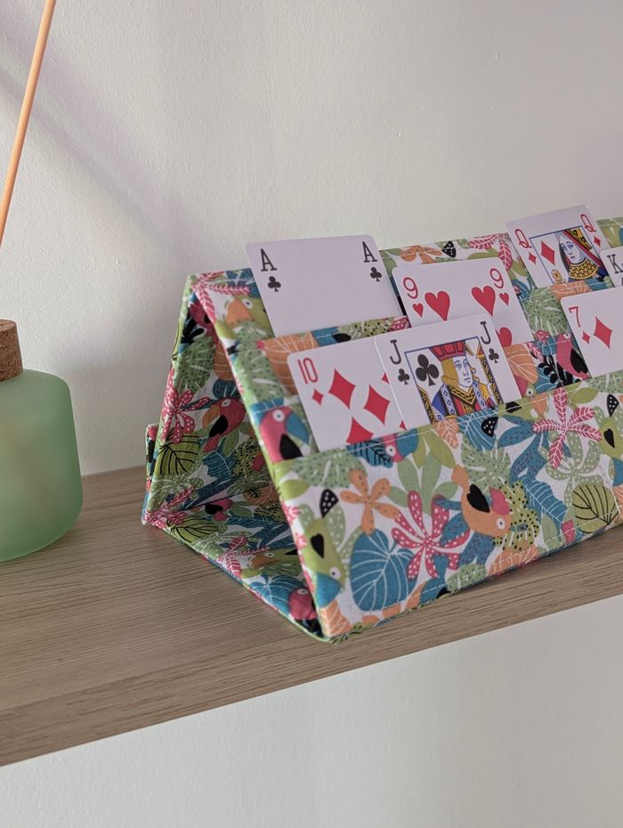 Porte cartes enfant modèle jungle colorée - photo numéro 3