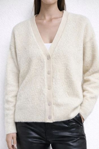 Cardigan Mango imitation fourrure – taille M