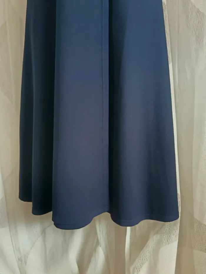 Ralph Lauren "Robe bleu marine portefeuille" t. 34 - photo numéro 3