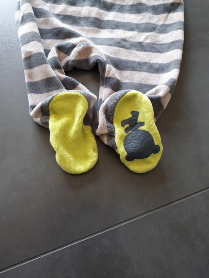 Grenouillère velours petit beguin 3 mois - photo numéro 4