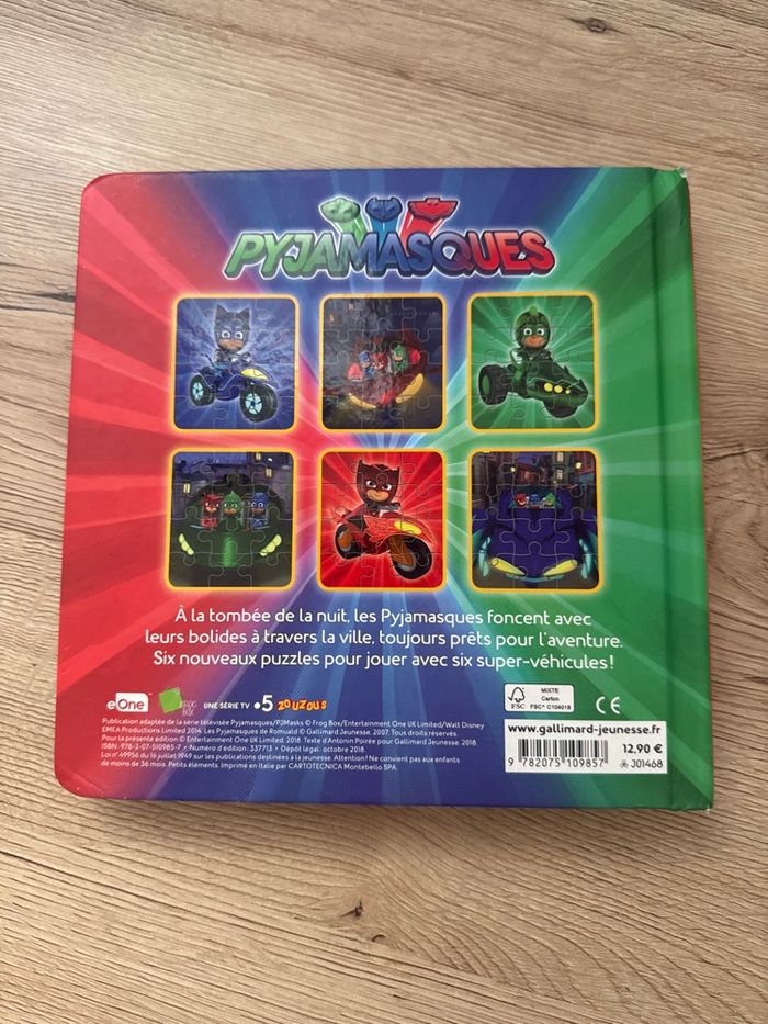 Le livre puzzle des super-bolides! Pyjamasque - photo numéro 5