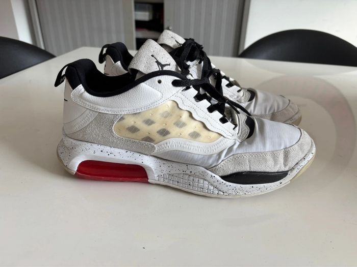Jordan Max 200 Blanc / Challenge Rouge / Noir - Taille 44