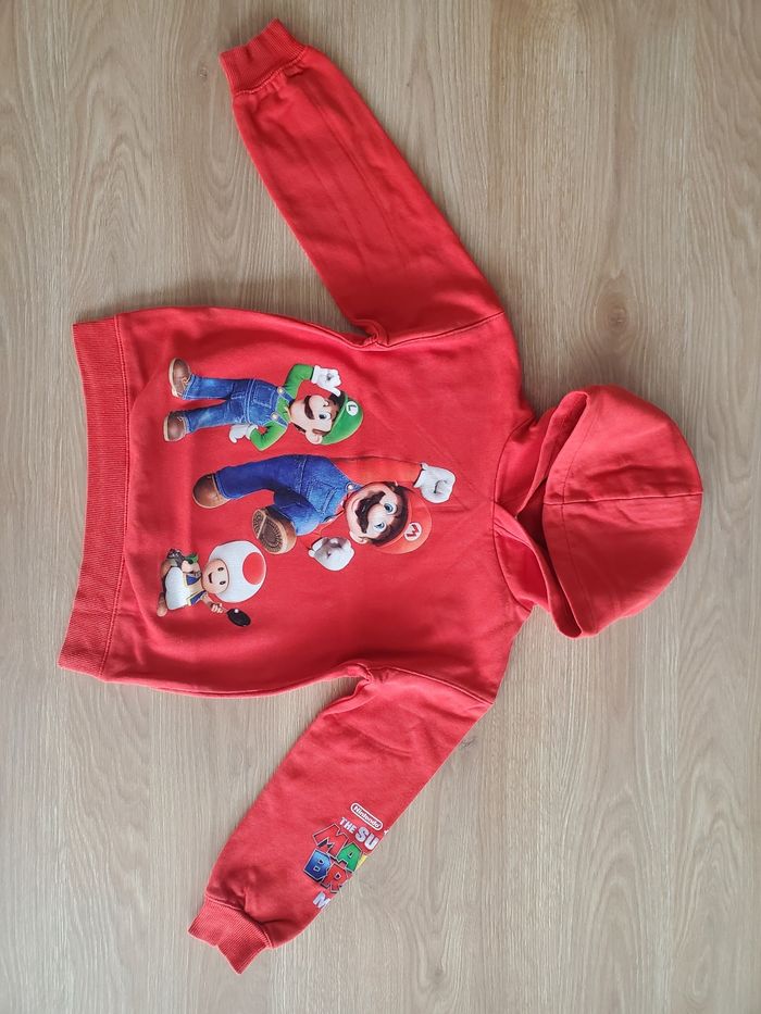 Pull et tee-shirt  Super Mario 8 ans - photo numéro 2