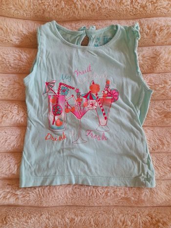 Débardeur tee shirt In Extenso 4 ans