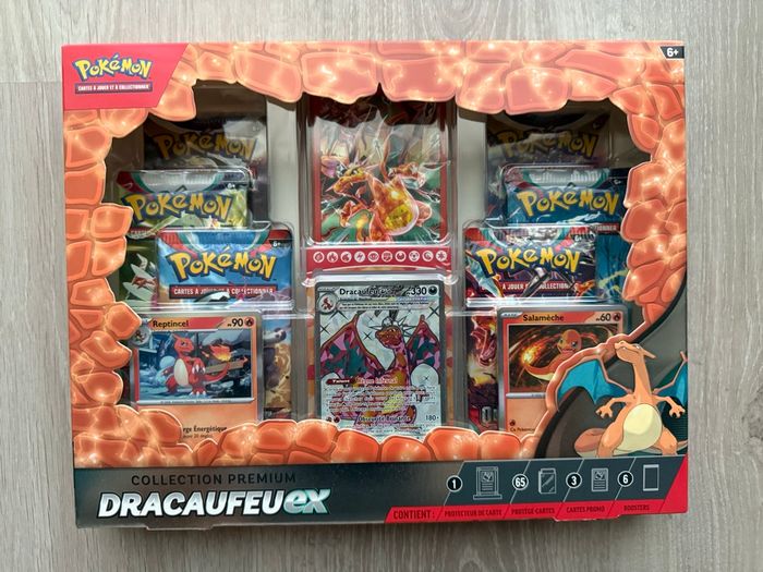 Coffret Pokémon collection premium Dracaufeu ex