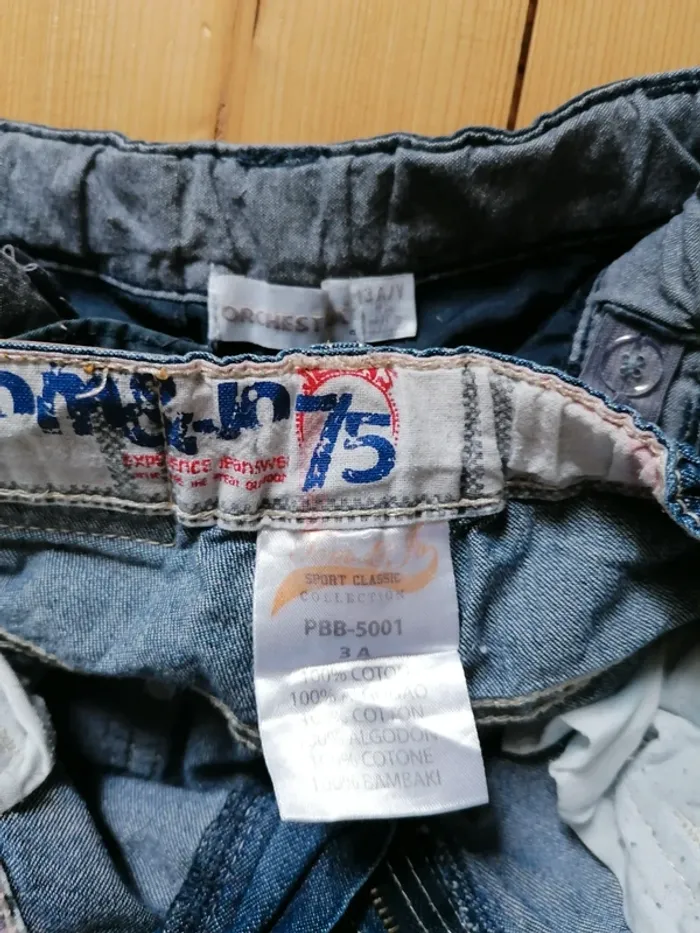 Lot shorts salopette 3ans - photo numéro 4