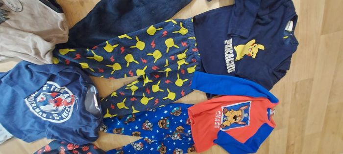 7 pyjamas 3/4ans hiver - photo numéro 2