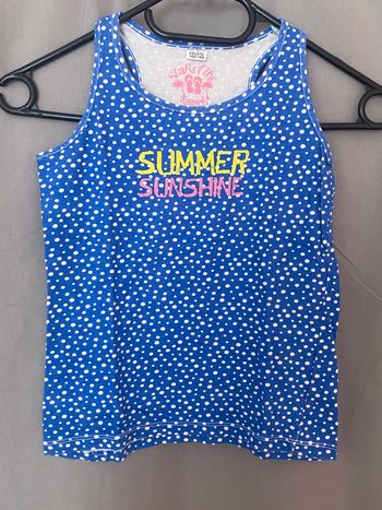 🌞 Débardeur fille - Taille 122/128 cm