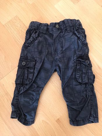 Pantalon léger marine garçon 6 mois Okaidi