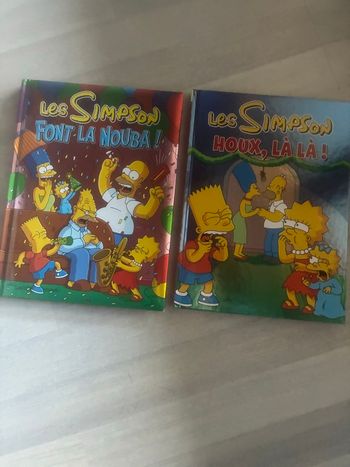 Lot de BD Les Simpson 