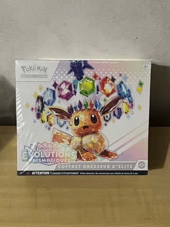 Pokémon ETB évolutions prismatiques ev8.5
