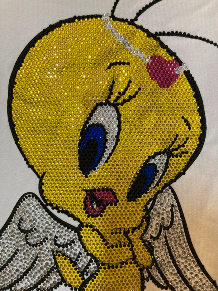 Sweat à Capuche Looney Tunes Tweety - photo numéro 4
