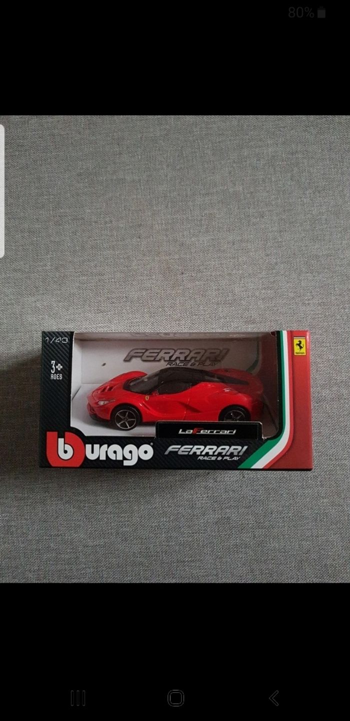 Lot 5 voiture miniature ferrari - photo numéro 2