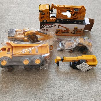 Lot jouet engins de chantier neuf