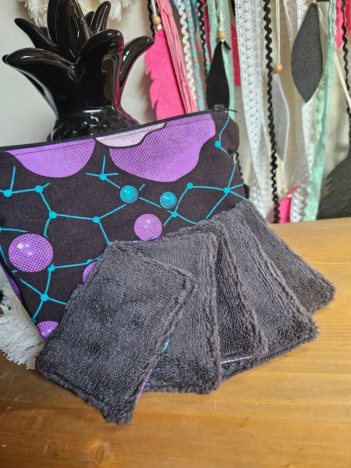 Pochette avec Lingettes Réutilisable - photo numéro 2