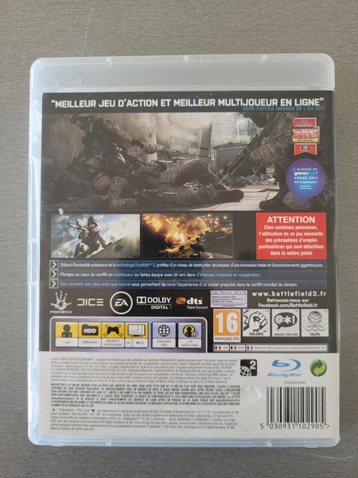 Jeux vidéo PS3 Battlefield 3 - photo numéro 2