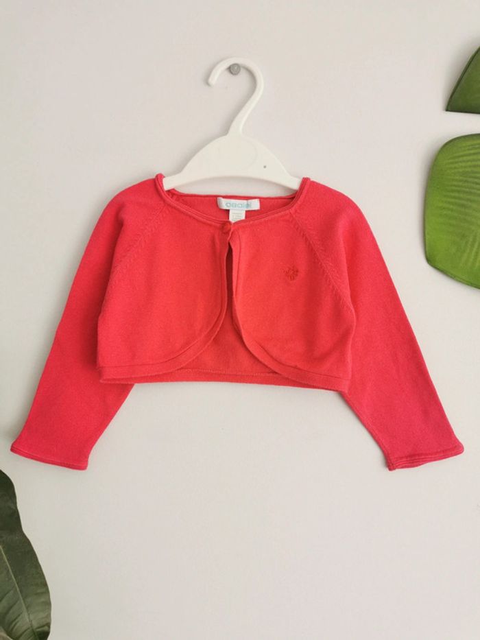 Gilet court, boléro rose Obaïbi 12 Mois - photo numéro 4