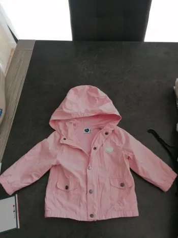 Veste mi saison bébé fille