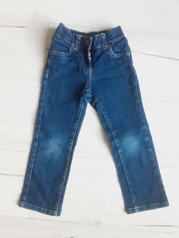 Vêtement fille pantalon jean bleu 3 ans