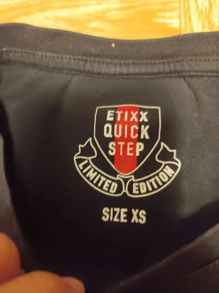 T-shirt homme taille XS Etixx Quick step en très état édition limitée - photo numéro 3