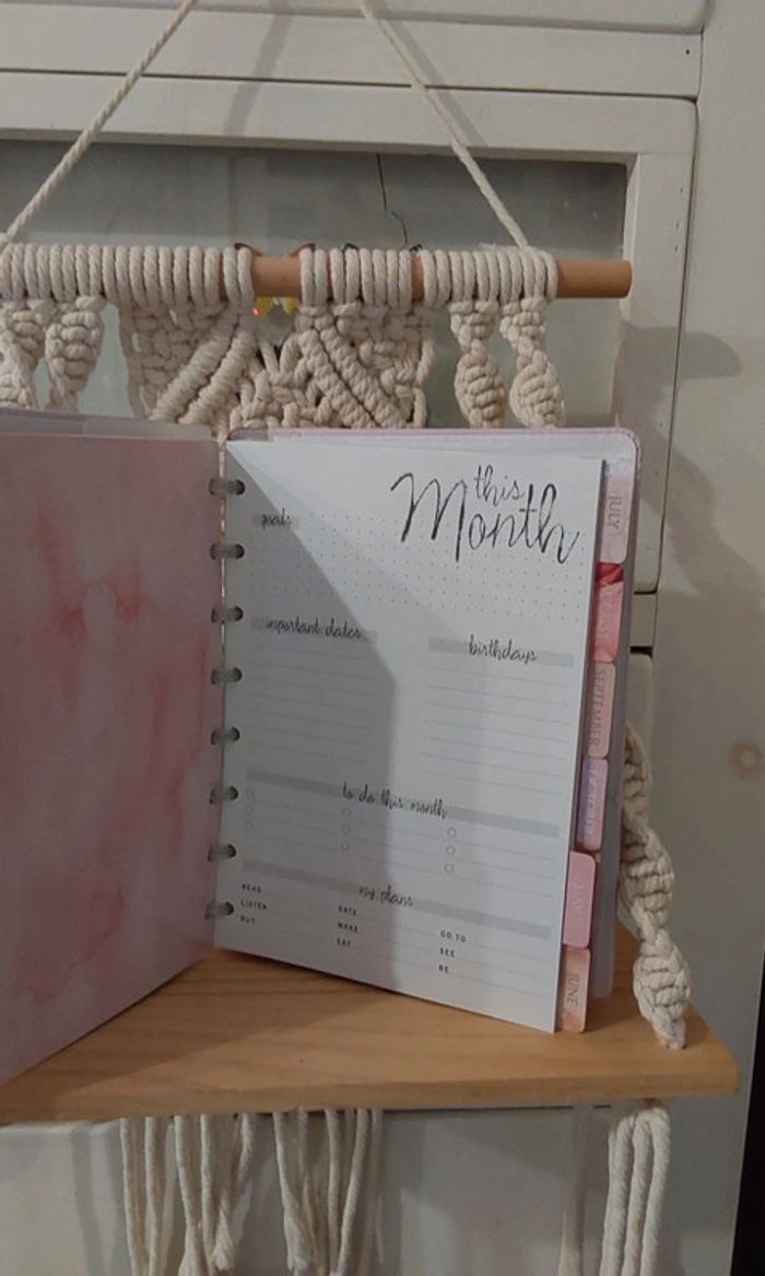 Agenda intemporel  bullet journal NEUF - photo numéro 7