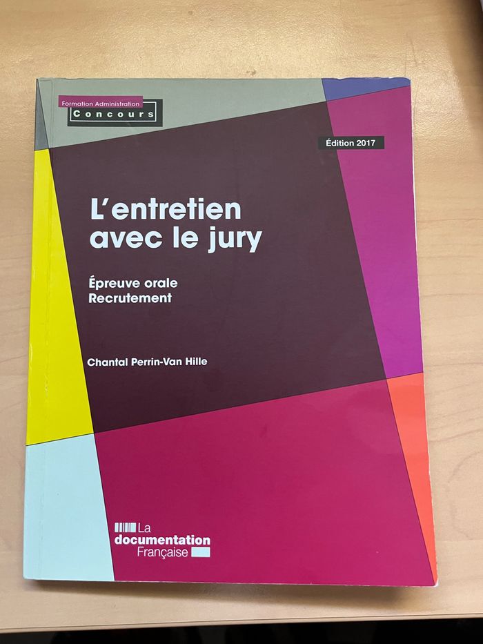 Livre « Entretien avec un jury » - photo numéro 1