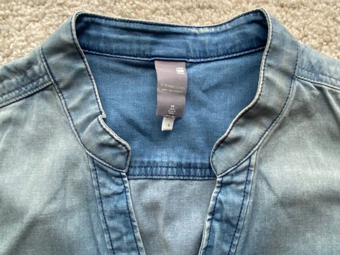 Chemise en jean sans manches G-star 🌻 - photo numéro 3
