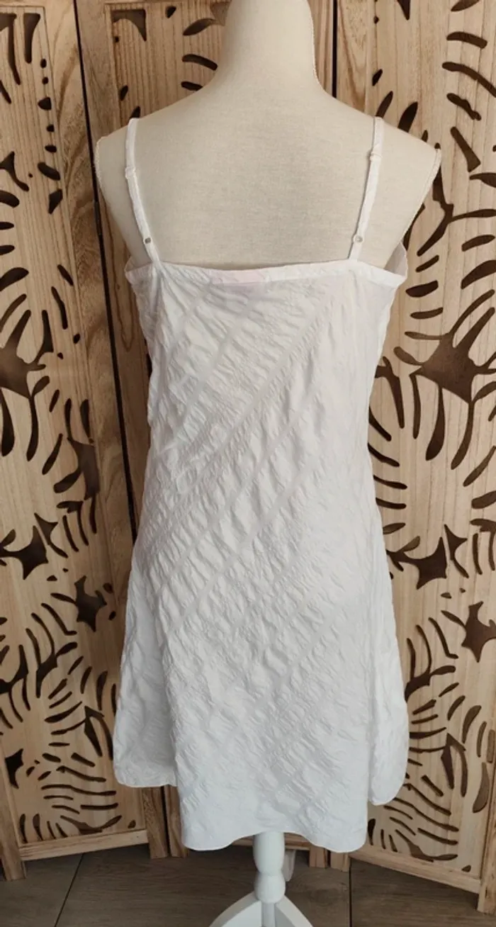 Robe asymétrique fine bretelles T 44 Coton du Monde - photo numéro 5