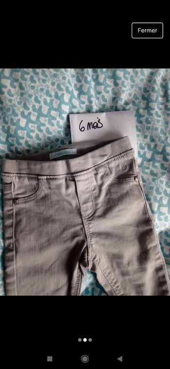 Pantalon Obaibi  6mois