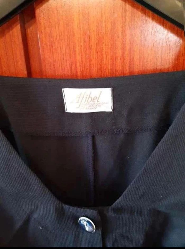 Robe sans manches - Bleu marine - Afibel - 52 - photo numéro 2