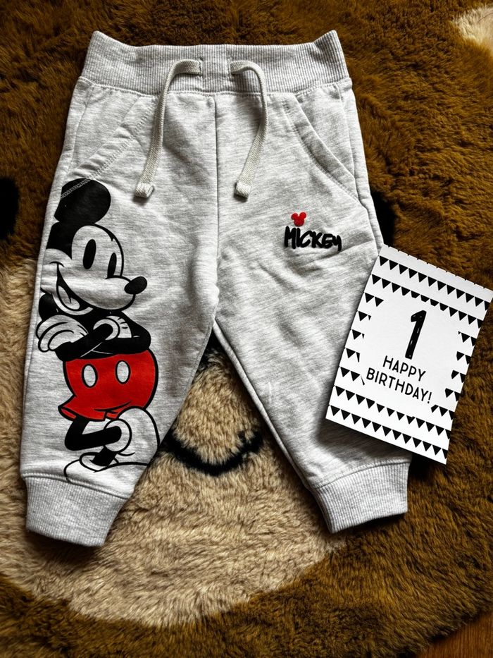 Jogging gris Mickey DISNEY t.12m