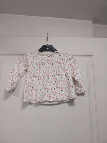 Blouse bébé fille 18 mois gemo