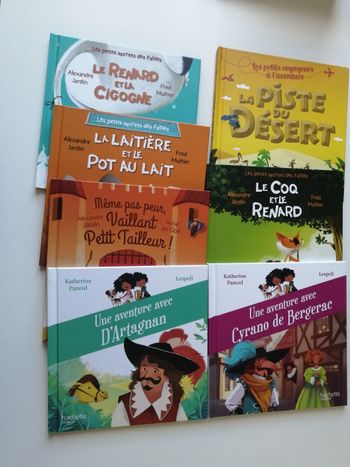 lot de livres McDonald's